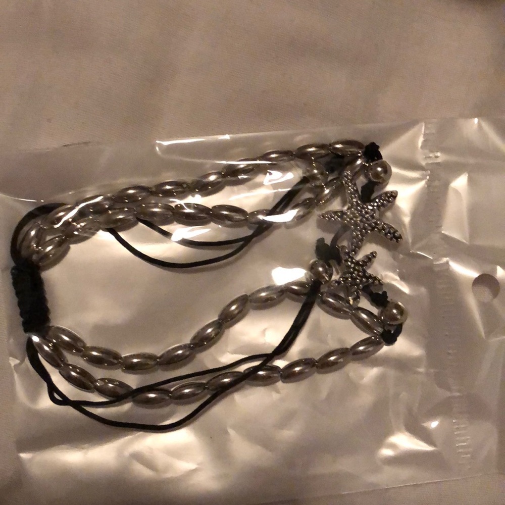 Starfish adjustable bracelet